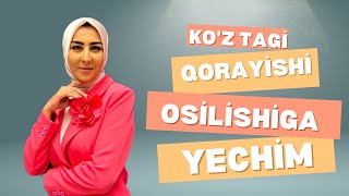 Koz tagi qorayishi va osilishiga yechim [upl. by Leunamme]