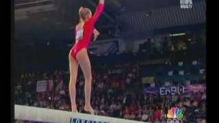 Nastia Liukin 2007 World Championships TF Balance Beam USA [upl. by Atilef719]