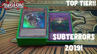 YuGiOh AMAZING SUBTERROR GURU DECK PROFILE OCTOBER 2019 [upl. by Aitsirk]