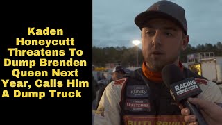 Kaden Honeycutt Calls Brenden Queen A quotDump Truckquot After Second Place Finish in Thanksgiving Classic [upl. by Anaed]