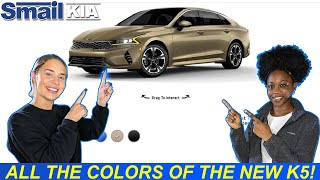 2021 Kia K5  Every Exterior amp Interior Color Available  Smail Kia [upl. by Viccora438]