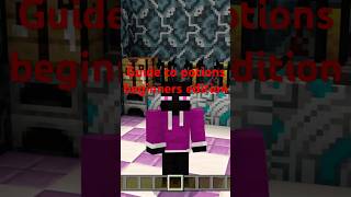 Guide to potions Beginners edition gaming minecraft [upl. by Tsan]