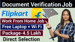 Flipkart Work From Home Job  12th Pass Jobs  Online Work From Home Job Online Jobs At Home  Nov [upl. by Klara]