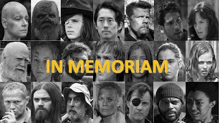 The Walking Dead SEASON 110 all kills and deaths in memoriam [upl. by Stephania]