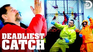 The Time Bandit Gets Lucky in a Huge Storm  Deadliest Catch [upl. by Adniled70]