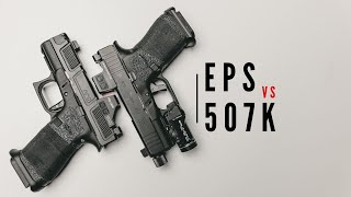 Holosun EPS Carry VS Holosun 507K on Glock 43x MOS [upl. by Tarkany440]