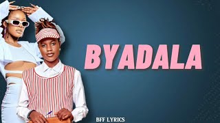 Byadala Jowy Landa Ft Nandor Love Lyrics Bfflyrics [upl. by Sarine]