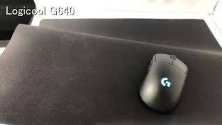 Logicool G440Logicool G640  Glide test [upl. by Kellie]