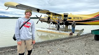 4 Days in Remote Alaska  Float Planes Salmon and Glacier Lakes [upl. by Annabel]