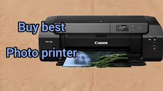 buy top best photo printer Canon PIXMA PRO200 Wireless Professional Inkjet Photo Printer [upl. by Weinreb998]