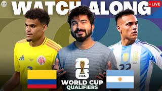 Colombia v Argentina  World Cup qualifiers 2026 LIVE Reactions amp Watchalong [upl. by Spancake586]