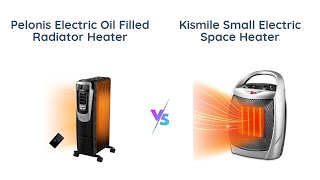 🔥 Pelonis Electric Oil Radiator Heater vs Kismile Ceramic Space Heater 🔥 [upl. by Melitta428]