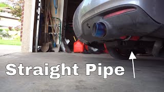 Straight Piping My Mazdaspeed 6 [upl. by Alohs]