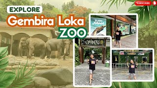 Explore Gembira Loka Zoo Jogja Banyak Gajah Asia [upl. by Ancier463]