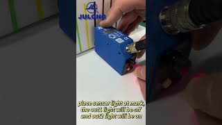 JULONG Z3KT5 color mark sensor setting tutorial [upl. by Nahtanaoj127]