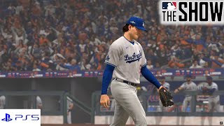 Los Angeles Dodgers vs New York Mets  GAME 2  MLB THE SHOW 24 Game Play [upl. by Elata]