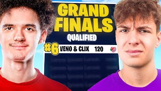 Veno amp Clix QUALIFIED for FNCS Grand Finals 🏆 [upl. by Kendra765]