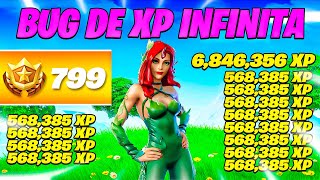 ¡MAPA de XP INFINITA Como SUBIR RAPIDO de NIVEL en Fortnite Capitulo 5  BUG de XP AFK XP GLITCH [upl. by Skilken]