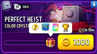 1000 Coins  Color Crystal Rainbow Solo Challenge Perfect Heist  Match Masters Gameplay [upl. by Aivull]