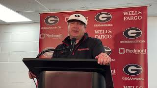 92824 Coach Kirby Smart Post Game vs Alabama Part I [upl. by Nallid]