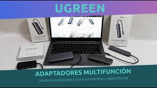 ✅ ADAPTADORES MULTIFUNCIÓN UGREEN  ANÁLISIS Y PRUEBAS A FONDO [upl. by Siro]