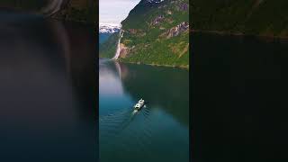 Geiranger bellos paisajes naturales de Noruega  beautiful landscapes Norway 01 [upl. by Lekar]