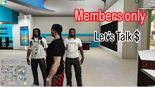 Gta5 rp  members only NEW MONEY WORLD SERVER [upl. by Eversole831]