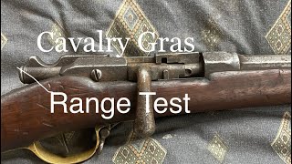 Shooting the Cavalry Gras carbine from RTI using ammo from 1887 [upl. by Sharon]