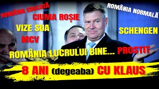 KLAUS IOHANNIS 8 ANI DE STAT degeaba la Cotroceni [upl. by Porta]