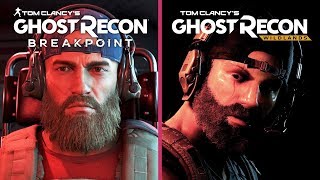 Ghost Recon Breakpoint vs Wildlands Alpha Gameplay Graphics Comparison [upl. by Yank]