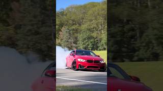 The red BMW stepped on the accelerator and drifted through the corner perfectly [upl. by Loveridge927]