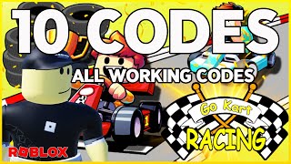 ✅10 CODES✅ALL WORKING CODES for 🏎️GO KART RACE CLICKER🏎️ Roblox 2024 🏎️ Codes for Roblox TV [upl. by Shea]