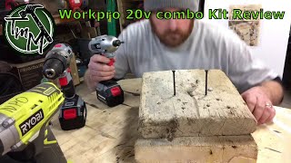 Workpro DrillDriver Impact Combo Kit Unbiased Review amp Epic Test [upl. by Jung879]