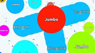 Agario  JUMBO ARMY WANTS TO DESTROY ME   Solo Agario Gameplay [upl. by Ametaf]