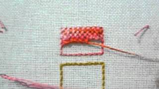 Trellis Stitch for Hand Embroidery [upl. by Tuneberg623]