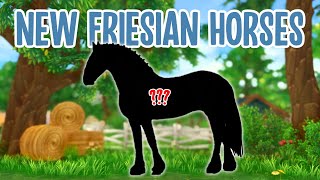 NEW GEN 35 FRIESIAN IN STAR STABLE SPOILERS [upl. by Areivax911]