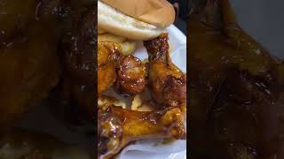 Teriyaki wing dinner wings wingstop chicken [upl. by Norm759]