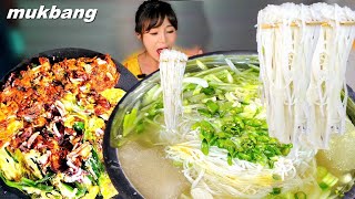 비오는 날 전참시 오이냉국수 오징어 듬뿍 해물파전 김치전 먹방 Cold Cucumber Noodles Haemulpajeon kimchijeon MUKBANG EATINGSHOW [upl. by Wohlen]