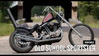 Harley Davidson 1200 Sportster Bobber Chopper UK Hard Tail [upl. by Johathan998]