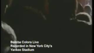 quotBemba coloráquot Celia Cruz con las estrellas de Fania en vivo desde el Yankee Stadium de Nueva York [upl. by Acceber917]