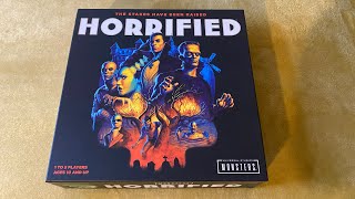 Horrified board game review [upl. by Eisenberg]