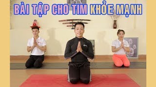 Bài tập yoga giúp cho tim khỏe mạnh  Yoga tại nhà Hóng Showbiz [upl. by Hackett]