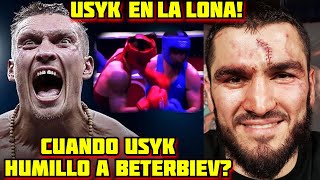 Cuando Usyk Peleo Con Artur Beterbiev 3 veces callo ala lona oleksandr usyk beterviev gano [upl. by Kyrstin]