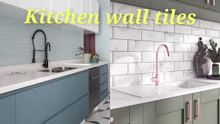 kitchen wall tiles design ideas modular kitchen cabinets kitchentiles kitchencabinetdesign [upl. by Araed47]