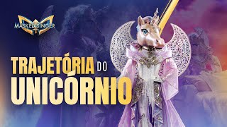 TRAJETÓRIA DO UNICÓRNIO  TEMPORADA 1  THE MASKED SINGER BRASIL [upl. by Ahsikin]