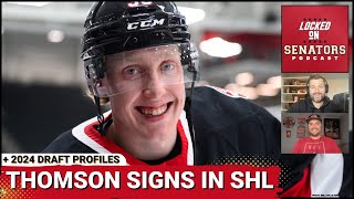 Which Ottawa Senators Free Agents Could Follow Lassi Thomsons Lead  2024 NHL Draft Rankings 7577 [upl. by Enilemme]