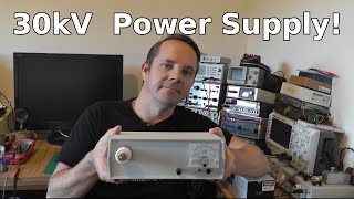 Home Made 30 kV ZVS High Voltage Power Supply and Teardown [upl. by Ajit]