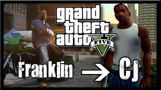 GTA V  Franklin ➜ Carl Jonhson HD [upl. by Hniht]