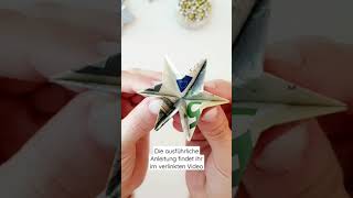 DIY Geldgeschenk zu Weihnachten tanzende 5EuroScheine [upl. by Charlene]