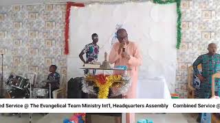 Live streaming of The Evangelical Team Ministry International [upl. by Hsaniva970]